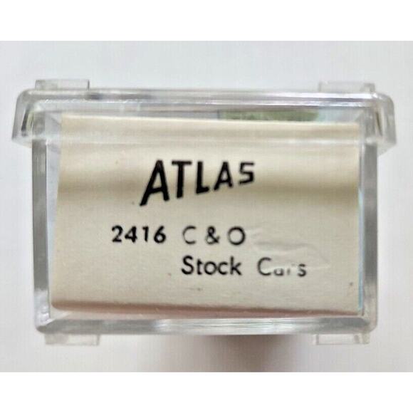 Atlas 2416 n scale c & o stock car co 95248 nib u103-66 - Picture 6 of 6